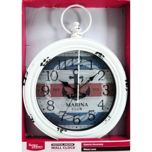Better Homes and Gardens Ship Pocket Watch Clock   551983669